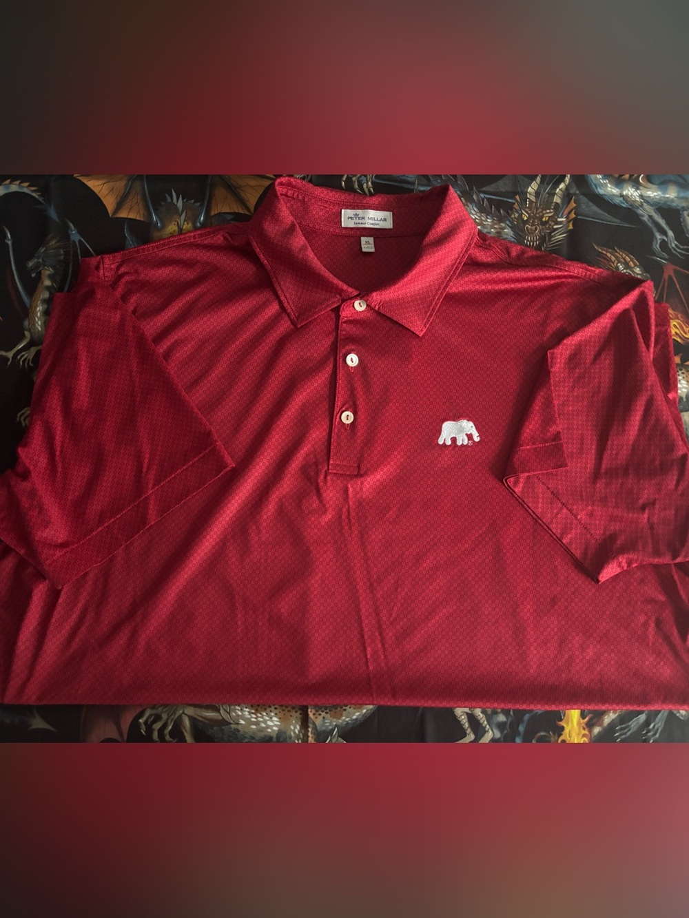 Peter Millar Summer Comfort Alabama Polo, XL